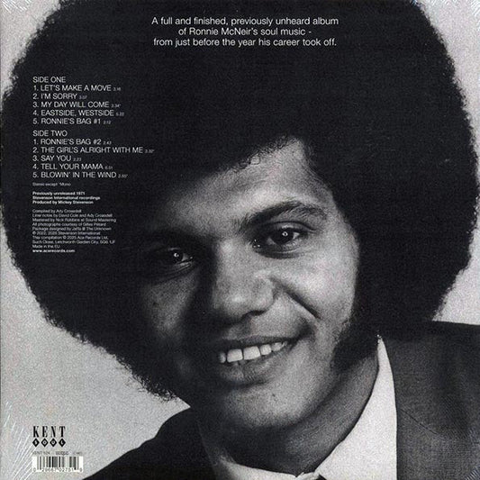 Ronnie McNeir - Makes A Move (180g)