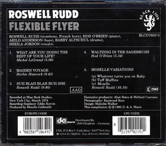 Roswell Rudd - Flexible Flyer
