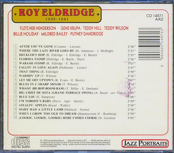 Roy Eldridge - 1935-1941