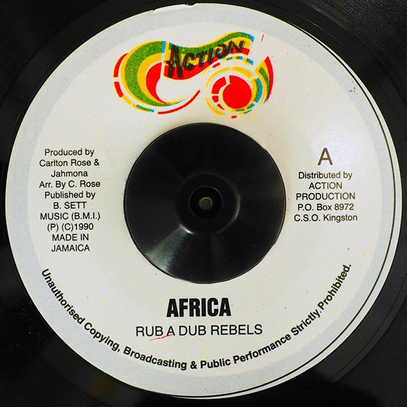 Rub A Dub Rebels - Africa  /  Version