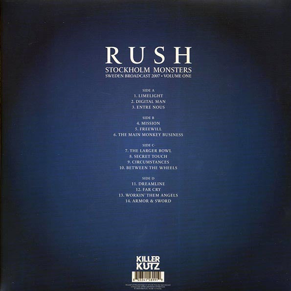 Rush - Stockholm Monsters Volume 1: Sweden Broadcast 2007 (2xLP)