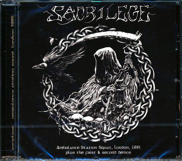Sacrilege - Ambulance Station Squat, London, 1985 + The First & Second Demos