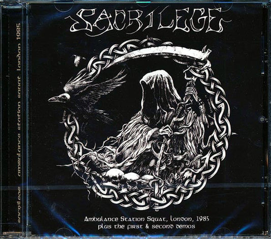 Sacrilege - Ambulance Station Squat, London, 1985 + The First & Second Demos