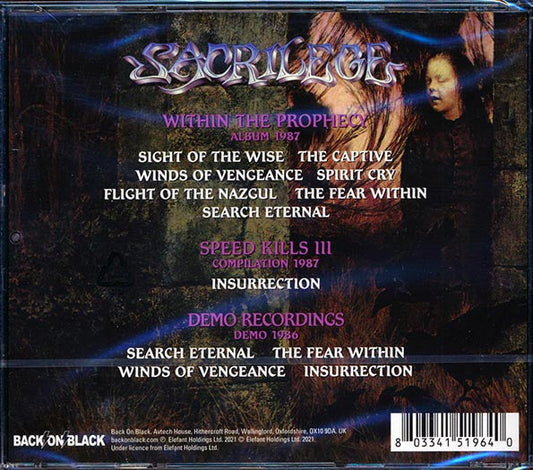 Sacrilege - Within The Prophecy
