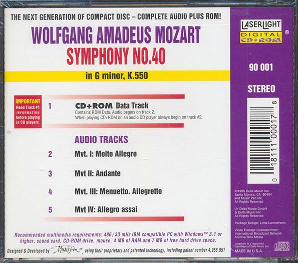 Salzburg Mozarteum Orchestra, Hans Graf - Mozart Symphony No. 40