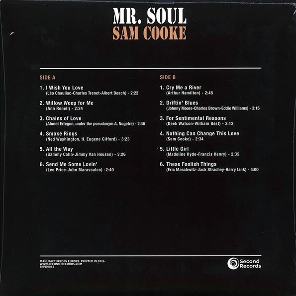 Sam Cooke - Mr. Soul (180g)