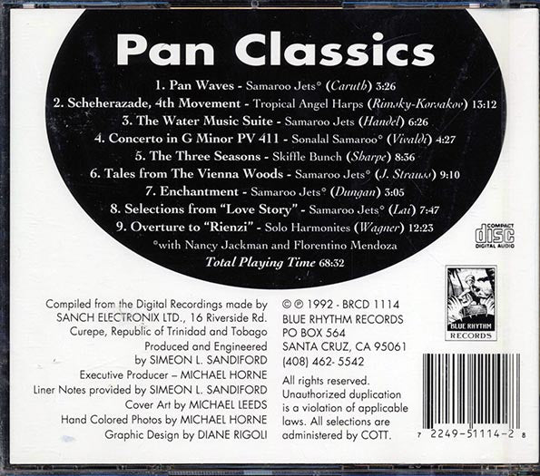 Samaroo Jets, Tropical Angel Harps, Etc. - Pan Classics: Competition Performances From The World's Finest Steel Bands