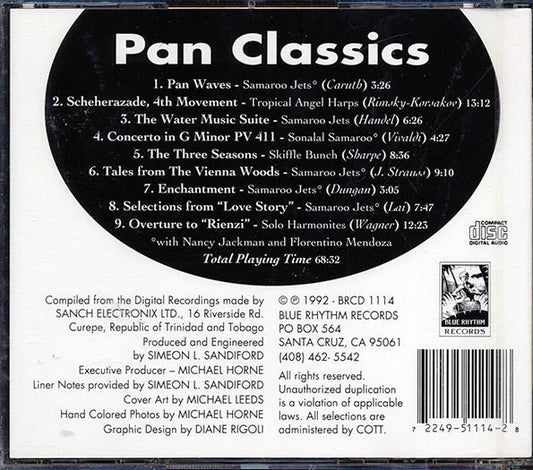 Samaroo Jets, Tropical Angel Harps, Etc. - Pan Classics: Competition Performances From The World's Finest Steel Bands