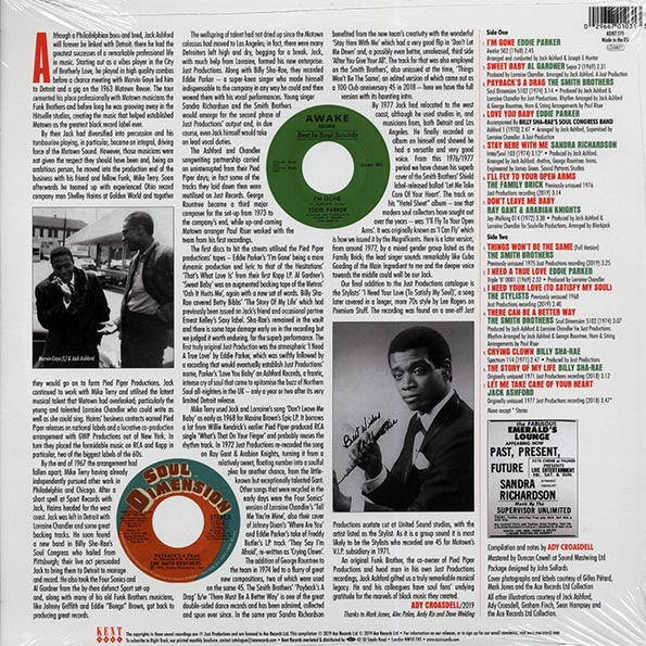 Sandra Richardson, Billy Sha-rae, Eddie Parker, Etc. - Jack Ashdord's Just Productions