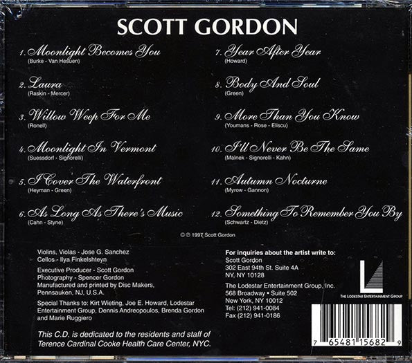 Scott Gordon - Something To Remember You By