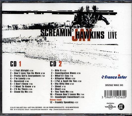Screamin' Jay Hawkins - Live: Olympia, Paris 1998 (21 tracks) (2xCD)