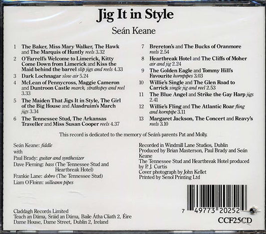 Sean Keane - Jig It In Style (marked/ltd stock)