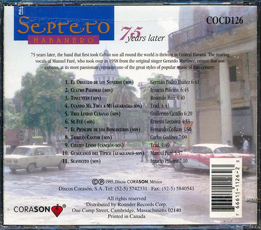Septeto Habanero - 75 Years Later (marked/ltd stock)