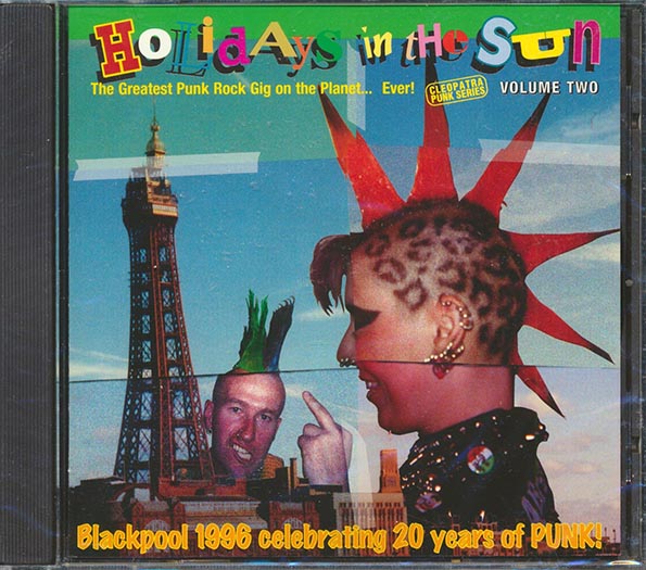Sham 69, Buzzcocks, GBH, Etc. - Holiday In The Sun: Blackpool 1996 Celebrating 20 Years Of Punk! (24 tracks) (marked/ltd stock)