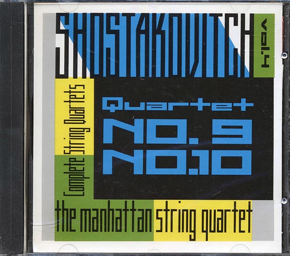 Shostakovitch, Manhattan String Quartet - Complete String Quartets Vol. 4: Nos. 9,10