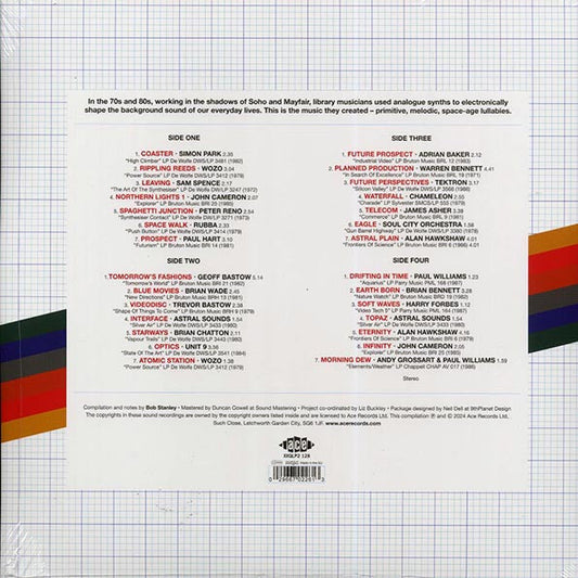 Simon Park, Peter Reno, Sam Spence, Wozo, Etc. - Tomorrow's Fashions: Library Electronica 1972-1987 (2xLP)