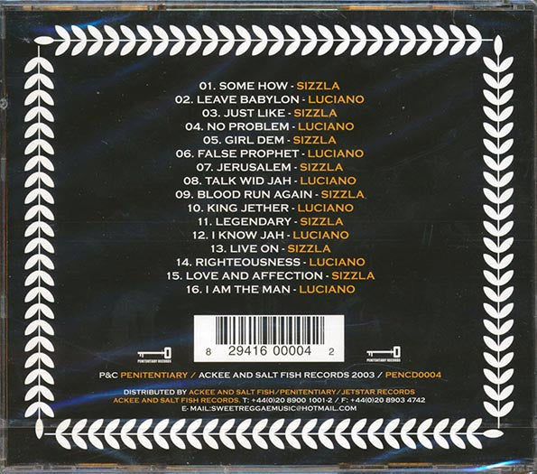 Sizzla, Luciano - Jah Warrior