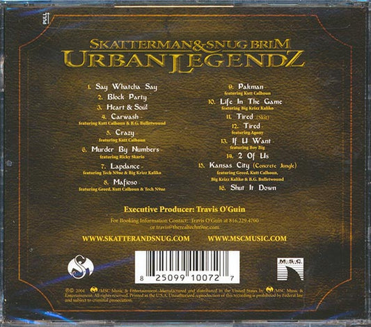 Skatterman & Snug Brim - Urban Legendz