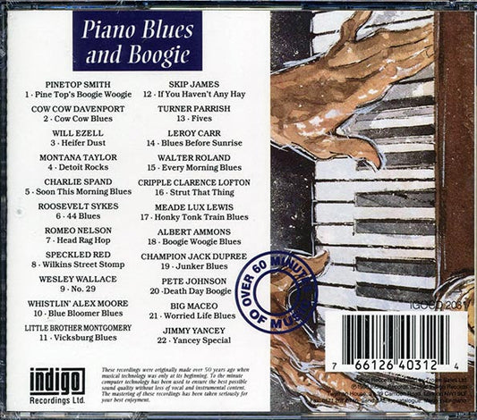 Skip James, Charlie Spand, Pinetop Smith, Etc. - Strut That Thing: Piano Blues And Boogie (22 tracks)