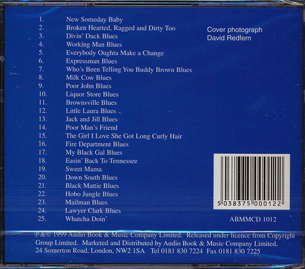 Sleepy John Estes - Working Man Blues (25 tracks)