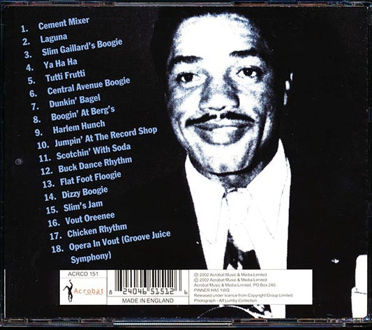 Slim Gaillard - Vout For Voutoreenees CD