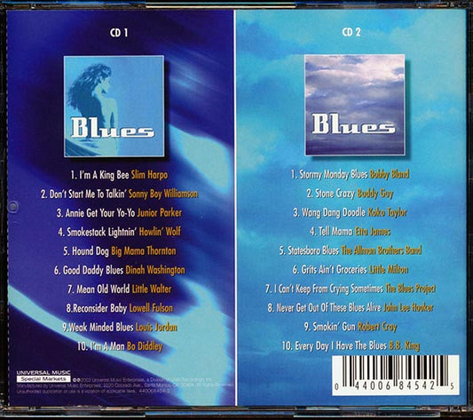 Slim Harpo, Howlin' Wolf, Sonny Boy Williamson, Lowell Fulson, Etc. - Blues (20 tracks) (2xCD)