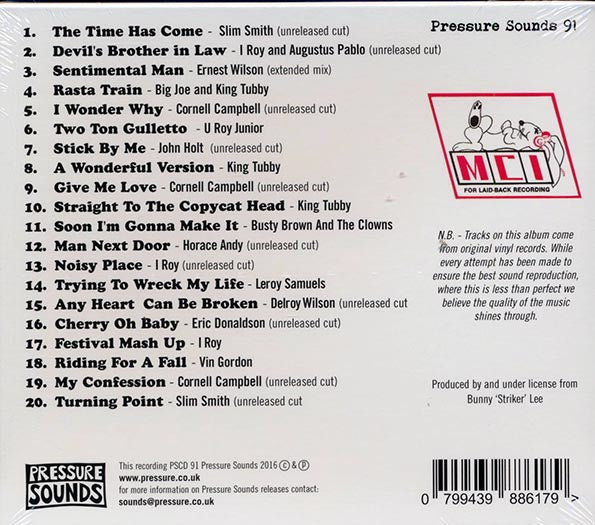 Slim Smith, Cornell Campbell, King Tubby, I Roy, Augustus Pablo, Etc. - Tape Rolling! With Bunny Lee & Friends (20 tracks)