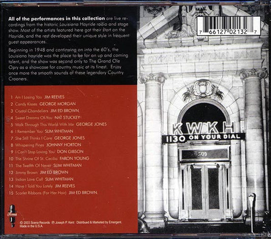 Slim Whitman, George Jones, Jim Reeves, Etc. - Country Crooners