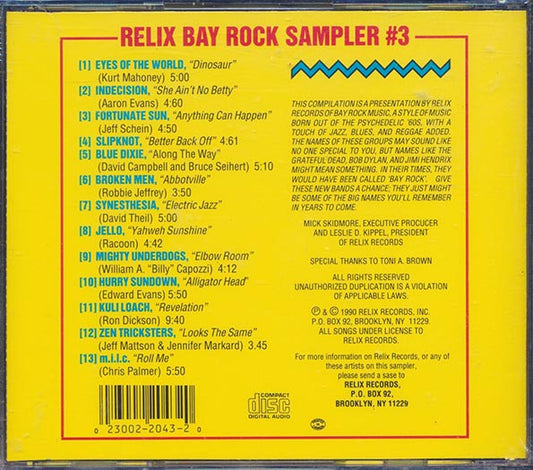 Slipknot, Fortunate Son, Jello, Etc. - Relix Bay Rock Sampler #3