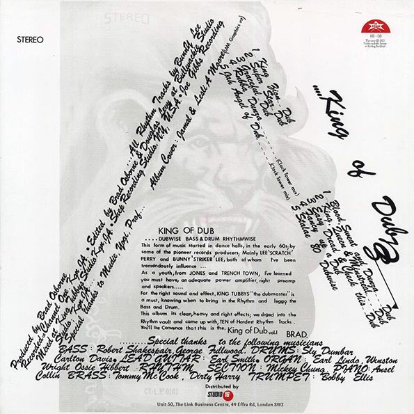 Sly & Robbie, King Tubby - King Of Dub