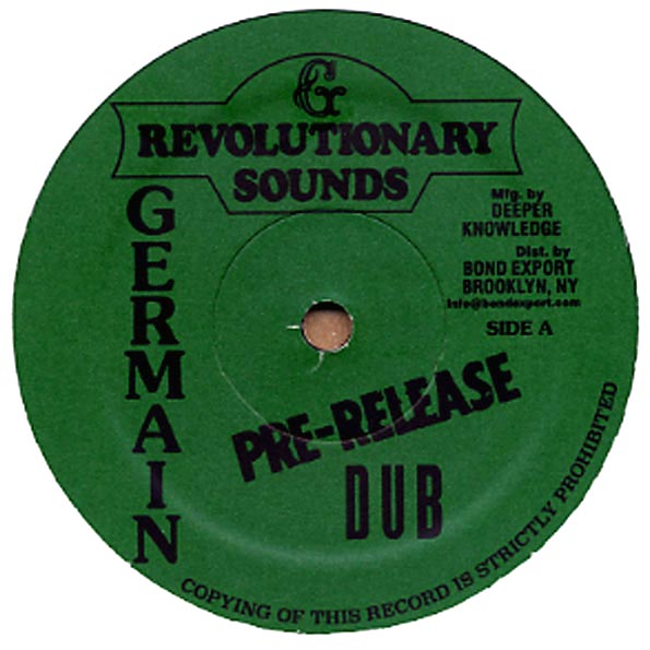 Sly & Robbie, Maxie, Etc. - Pre-Release Dub (silkscreen)