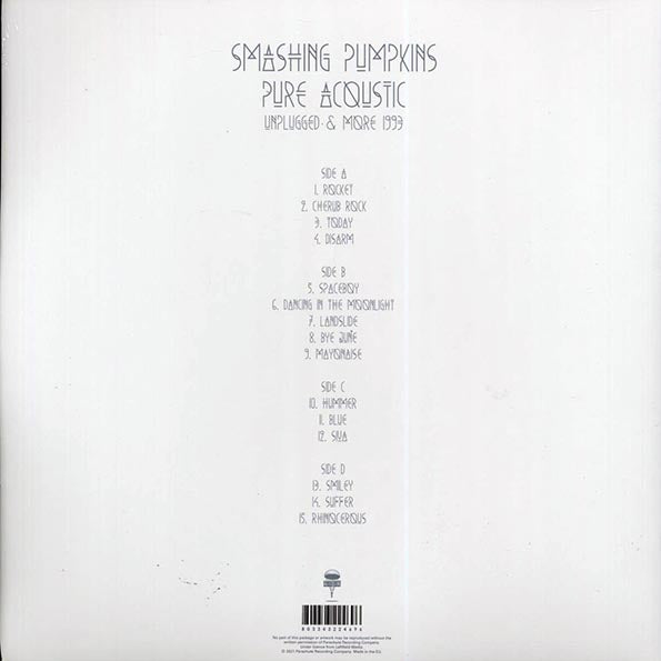 Smashing Pumpkins - Pure Acoustic Unplugged & More 1993 (2xLP)