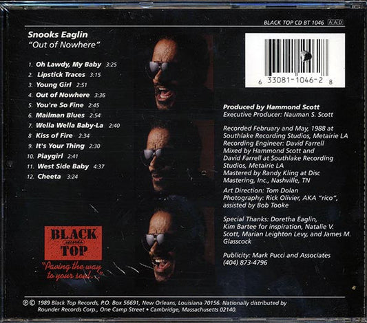Snooks Eaglin - Out Of Nowhere (marked/ltd stock)
