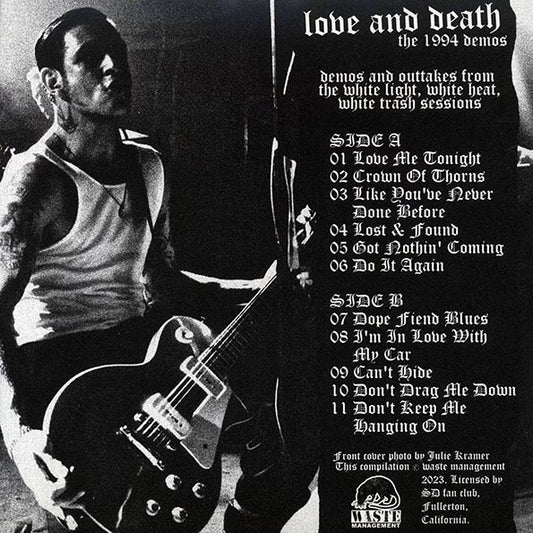 Social Distortion - Love And Death: The 1991 Demos