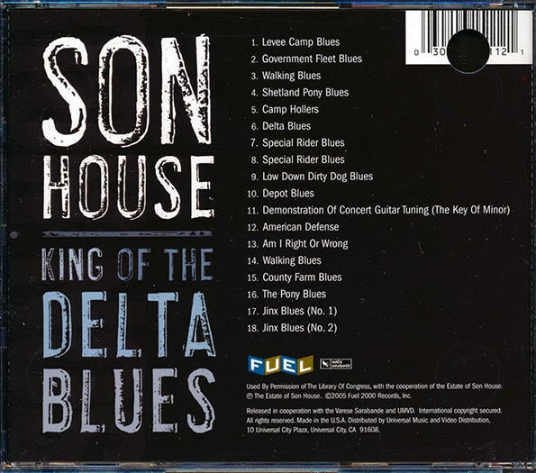 Son House - King Of The Delta Blues (marked/ltd stock)