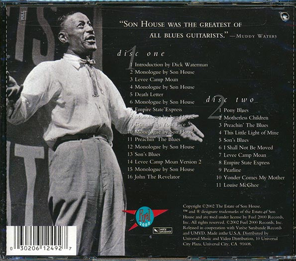 Son House - Revisited (27 tracks) (2xCD) (marked/ltd stock)
