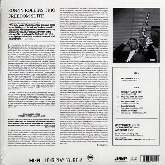Sonny Rollins - Freedom Suite (+bonus track) (ltd. ed.) (180g)