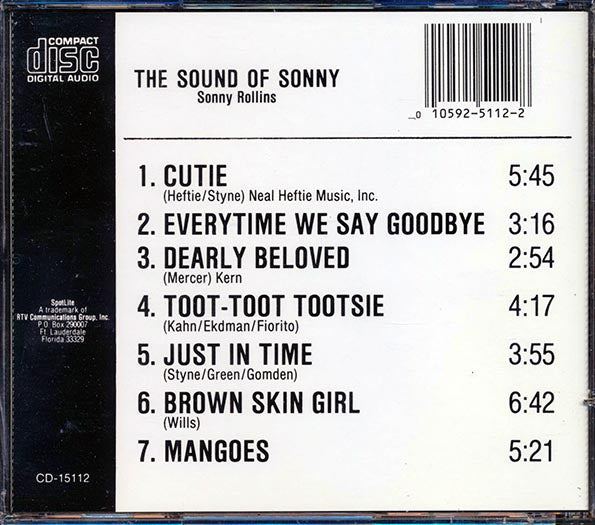 Sonny Rollins - The Sound Of Sonny