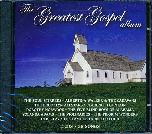 Soul Stirrers, Albertina Walker, Brooklyn Allstars, Clarence Fountain, Etc. - The Greatest Gospel Album (28 tracks) (2xCD) (marked/ltd stock)
