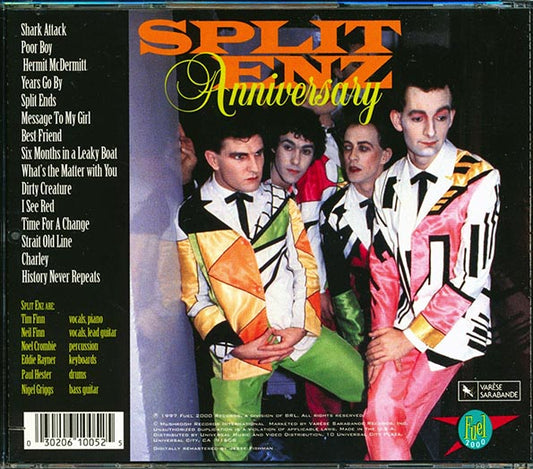 Split Enz - Anniversary (marked/ltd stock) CD