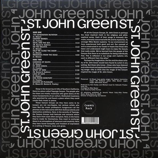 St. John Green - St. John Green