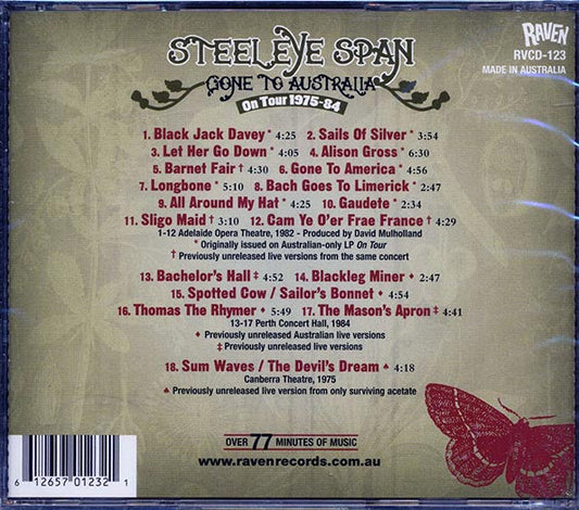 Steeleye Span - Gone To Australia: On Tour 1975-84