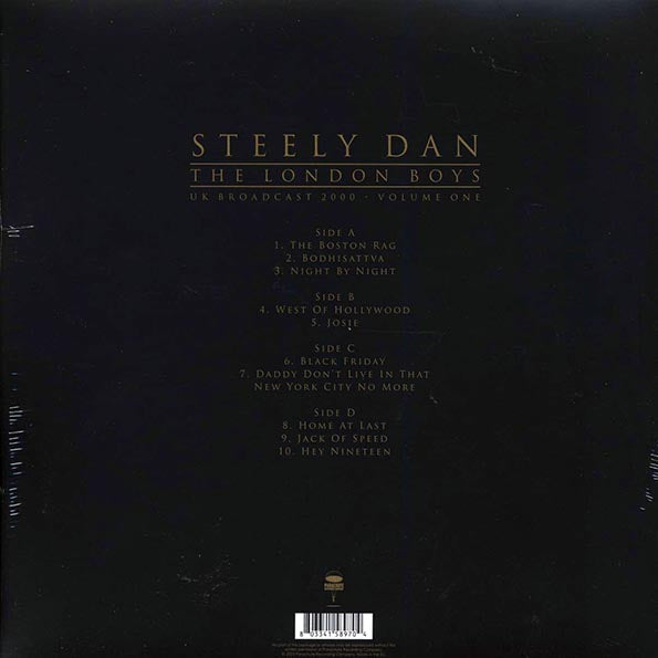 Steely Dan - The London Boys Volume 1: UK Broadcast 2000 (2xLP)