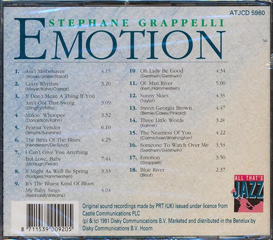 Stephane Grappelli - Emotion