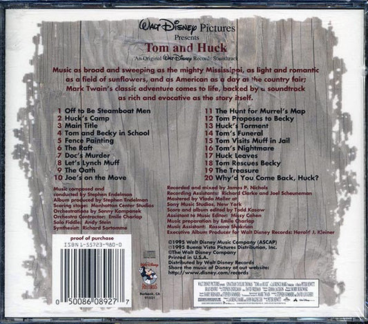 Stephen Endelman - Tom And Huck Original Soundtrack