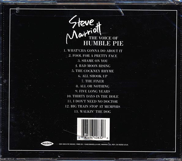 Steve Marriott - Live At Dingwalls (marked/ltd stock)