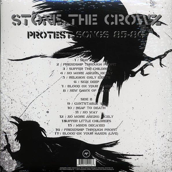 Stone The Crowz - Protest Songs 85-86 (clear vinyl)