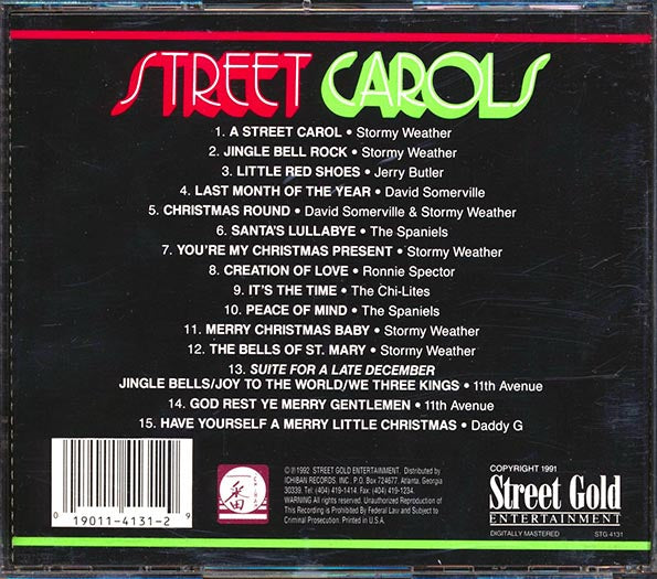 Stormy Weather, Jerry Butler, The Chi-Lites, Etc. - Street Carols