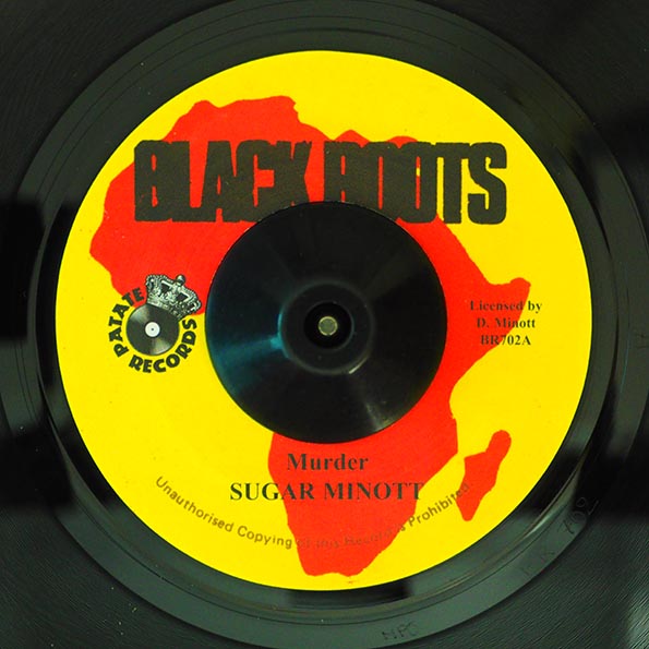 Sugar Minott - Murder  /  Version (rhythm: "Nitty Gritty - Run Down The World AKA Rappa Pam Pam")
