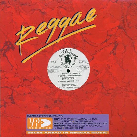 Supercat - Search And Find; Supercat - Search And Find (Rub A Dub Mix)  /  Supercat - Search And Find (Acapella); City Heat Band - Search And Find (Dub)